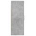 Armoire murale gris béton 34,5x34x90 cm bois d'ingénierie - Photo n°7