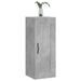 Armoire murale gris béton 34,5x34x90 cm bois d'ingénierie - Photo n°4