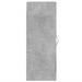 Armoire murale gris béton 34,5x34x90 cm bois d'ingénierie - Photo n°8