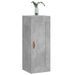 Armoire murale gris béton 34,5x34x90 cm bois d'ingénierie - Photo n°4