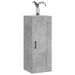 Armoire murale gris béton 34,5x34x90 cm bois d'ingénierie - Photo n°4