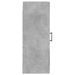 Armoire murale gris béton 34,5x34x90 cm bois d'ingénierie - Photo n°8