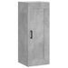 Armoire murale gris béton 34,5x34x90 cm bois d'ingénierie - Photo n°1