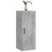 Armoire murale gris béton 34,5x34x90 cm bois d'ingénierie - Photo n°4