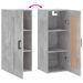 Armoire murale gris béton 34,5x34x90 cm bois d'ingénierie - Photo n°10