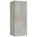 Armoire murale Gris béton 34,5x34x90 cm Bois d'ingénierie - Photo n°2