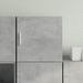 Armoire murale gris béton 40x42,5x40 cm bois d'ingénierie - Photo n°1