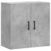 Armoire murale gris béton 60x31x60 cm bois d'ingénierie - Photo n°1