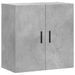 Armoire murale gris béton 60x31x60 cm bois d'ingénierie - Photo n°1