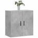 Armoire murale gris béton 60x31x60 cm bois d'ingénierie - Photo n°3