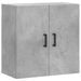 Armoire murale gris béton 60x31x60 cm bois d'ingénierie - Photo n°1