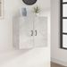 Armoire murale Gris béton 60x31x60 cm Bois d'ingénierie - Photo n°1