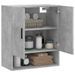 Armoire murale gris béton 60x31x70 cm bois d'ingénierie - Photo n°4