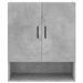 Armoire murale gris béton 60x31x70 cm bois d'ingénierie - Photo n°5