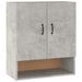 Armoire murale Gris béton 60x31x70 cm Bois d'ingénierie - Photo n°2