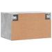 Armoire murale Gris béton 60x36,5x35 cm Bois d'ingénierie - Photo n°7