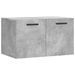 Armoire murale Gris béton 60x36,5x35 cm Bois d'ingénierie - Photo n°1