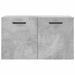 Armoire murale Gris béton 60x36,5x35 cm Bois d'ingénierie - Photo n°5