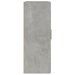 Armoire murale gris béton 69,5x32,5x90 cm bois d'ingénierie - Photo n°7