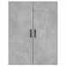 Armoire murale gris béton 69,5x34x90 cm - Photo n°7