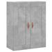 Armoire murale gris béton 69,5x34x90 cm bois d'ingénierie - Photo n°1