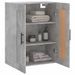 Armoire murale gris béton 69,5x34x90 cm bois d'ingénierie - Photo n°4