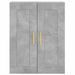 Armoire murale gris béton 69,5x34x90 cm bois d'ingénierie - Photo n°7