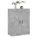 Armoire murale gris béton 69,5x34x90 cm bois d'ingénierie - Photo n°4