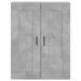 Armoire murale gris béton 69,5x34x90 cm bois d'ingénierie - Photo n°6