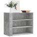 Armoire murale gris béton 75x35x60 cm bois d'ingénierie - Photo n°1