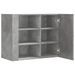 Armoire murale gris béton 75x35x60 cm bois d'ingénierie - Photo n°7