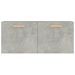 Armoire murale Gris béton 80x35x36,5 cm Bois d'ingénierie - Photo n°5