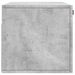 Armoire murale gris béton 80x36,5x35 cm bois d'ingénierie - Photo n°7