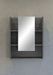 Armoire murale gris mat avec miroir Daisy 60 cm - Photo n°3