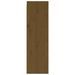 Armoire murale Marron miel 30x30x100 cm Bois de pin massif - Photo n°4