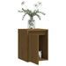 Armoire murale Marron miel 30x30x40 cm Bois de pin massif - Photo n°4