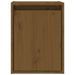 Armoire murale Marron miel 30x30x40 cm Bois de pin massif - Photo n°5