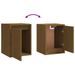 Armoire murale Marron miel 30x30x40 cm Bois de pin massif - Photo n°7