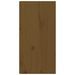 Armoire murale Marron miel 30x30x60 cm Bois de pin massif - Photo n°7