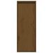 Armoire murale Marron miel 30x30x80 cm Bois de pin massif - Photo n°5