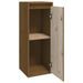 Armoire murale Marron miel 30x30x80 cm Bois de pin massif - Photo n°6