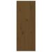 Armoire murale Marron miel 30x30x80 cm Bois de pin massif - Photo n°7