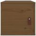 Armoire murale Marron miel 31,5x30x30 cm Bois de pin massif - Photo n°3