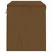 Armoire murale Marron miel 60x30x35 cm Bois de pin massif - Photo n°4