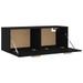 Armoire murale Noir 100x36,5x35 cm Bois d'ingénierie - Photo n°7