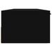 Armoire murale noir 102x30x20 cm bois d'ingénierie - Photo n°7