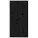 Armoire murale Noir 30x30x60 cm Bois de pin massif - Photo n°7