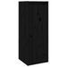 Armoire murale Noir 30x30x80 cm Bois de pin massif - Photo n°2