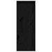 Armoire murale Noir 30x30x80 cm Bois de pin massif - Photo n°5