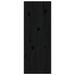 Armoire murale Noir 30x30x80 cm Bois de pin massif - Photo n°7